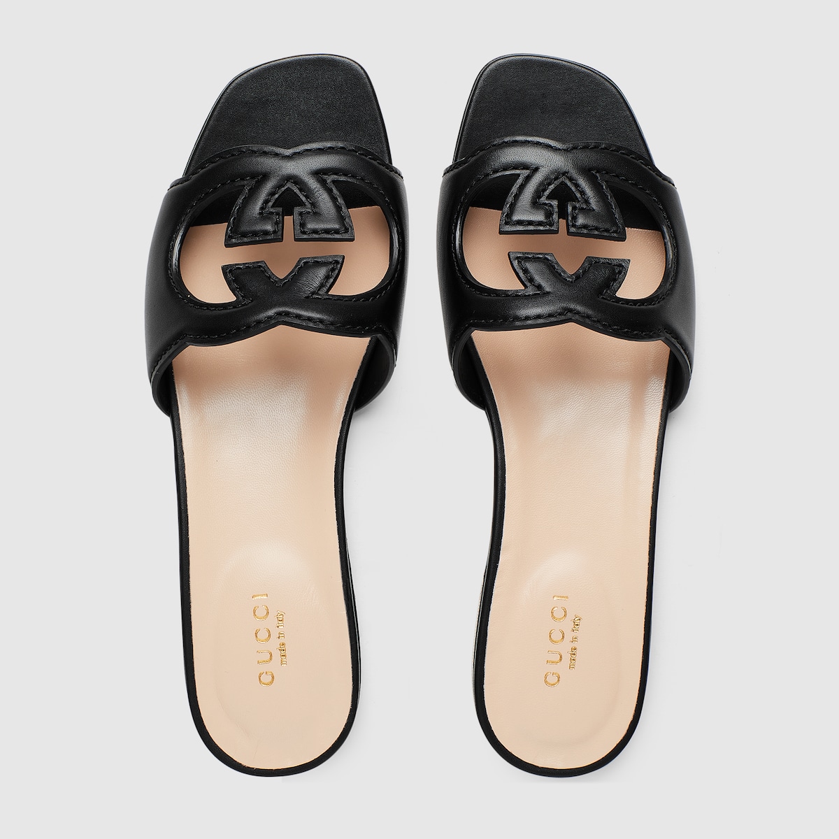 Gucci Women’s slide sandal with Interlocking G - Image 2